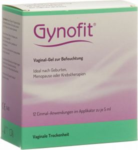 Produktbild von Gynofit Befeuchtungs Vaginalgel 12x 5ml