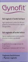 Produktbild von Gynofit Milchsäure Vaginalgel 6x 5ml