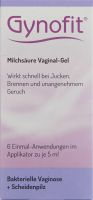 Produktbild von Gynofit Milchsäure Vaginalgel 6x 5ml