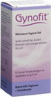 Product picture of Gynofit Milchsäure Vaginalgel 6x 5ml