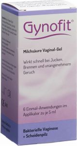 Produktbild von Gynofit Milchsäure Vaginalgel 6x 5ml