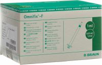 Produktbild von Omnifix-F Tuberkulin Spritze 1ml 100 Stück