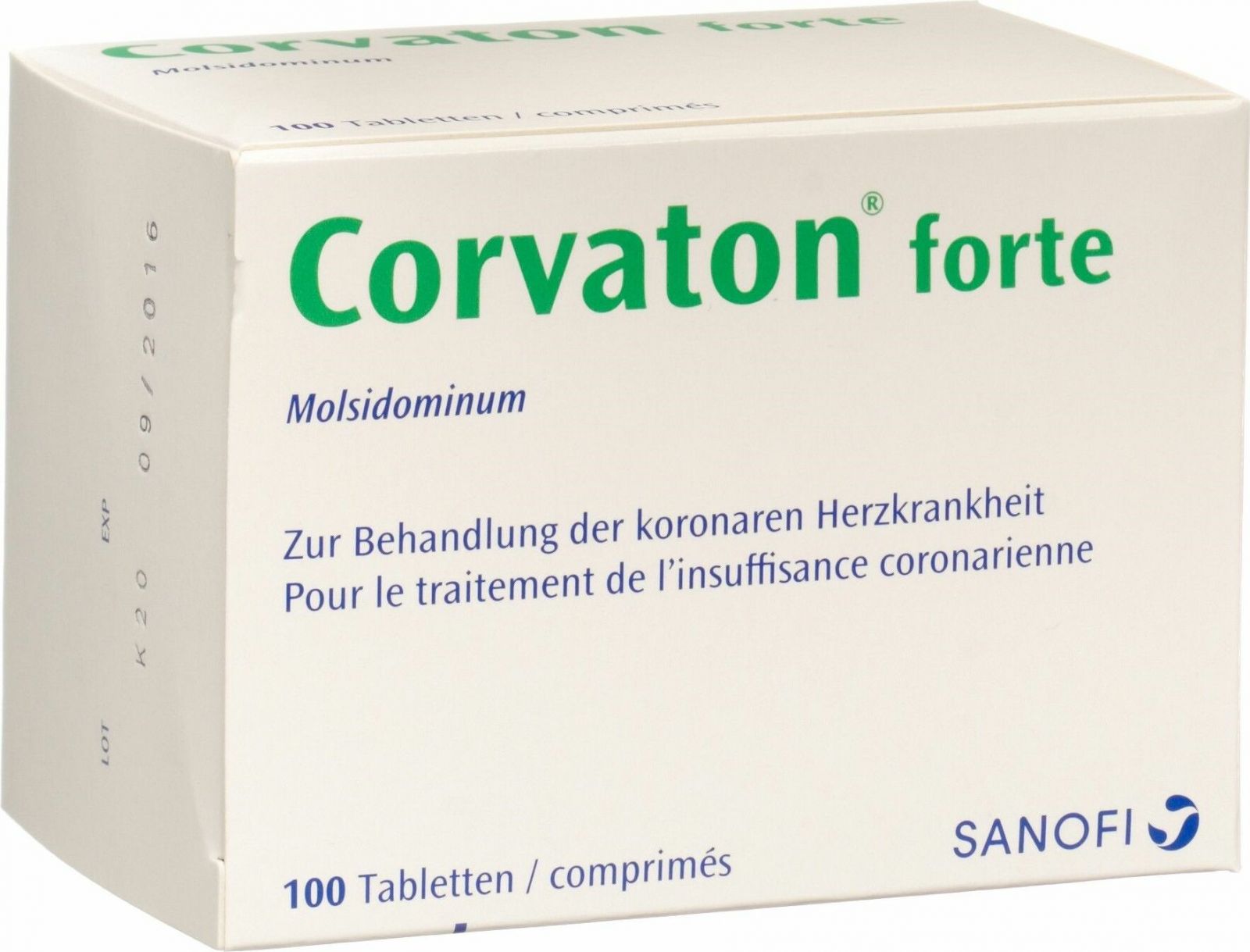 Corvaton Forte Tabletten 4mg 100 Stück in der Adler Apotheke