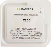 Produktbild von Spagyros Calcium Carbon Globuli C 200 Easyclick 1 Dos