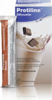 Produktbild von Protiline Silhouette Pulver Schokolade 10x 25g