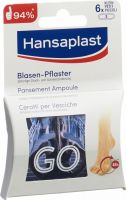 Produktbild von Hansaplast Foot expert SOS Blasen-Pflaster 6 Stück klein für Zehen