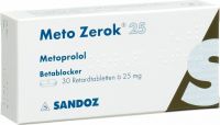 Produktbild von Meto Zerok Retard Tabletten 25mg 30 Stück