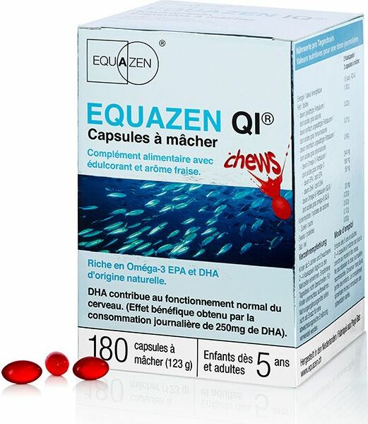 Equazen IQ Capsule caucasiche fragola 180 pezzi in der Adler Apotheke