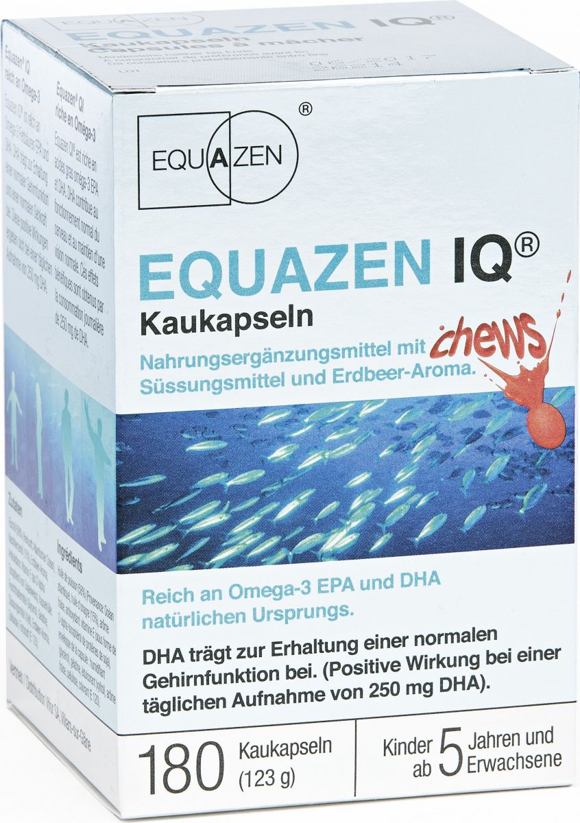 Equazen IQ Capsule caucasiche fragola 180 pezzi in der Adler Apotheke