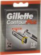 Produktbild von Gillette ContourPlus Ersatzklingen 10 Stück
