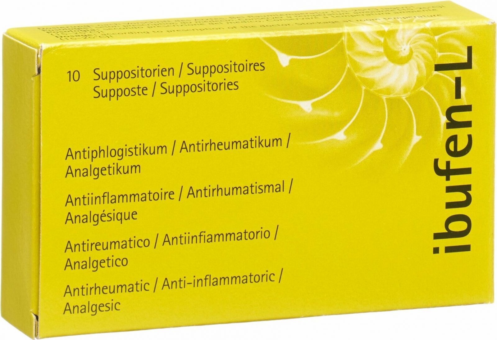 Ibufenl Zäpfchen 500mg 10 Stück in der Adler Apotheke