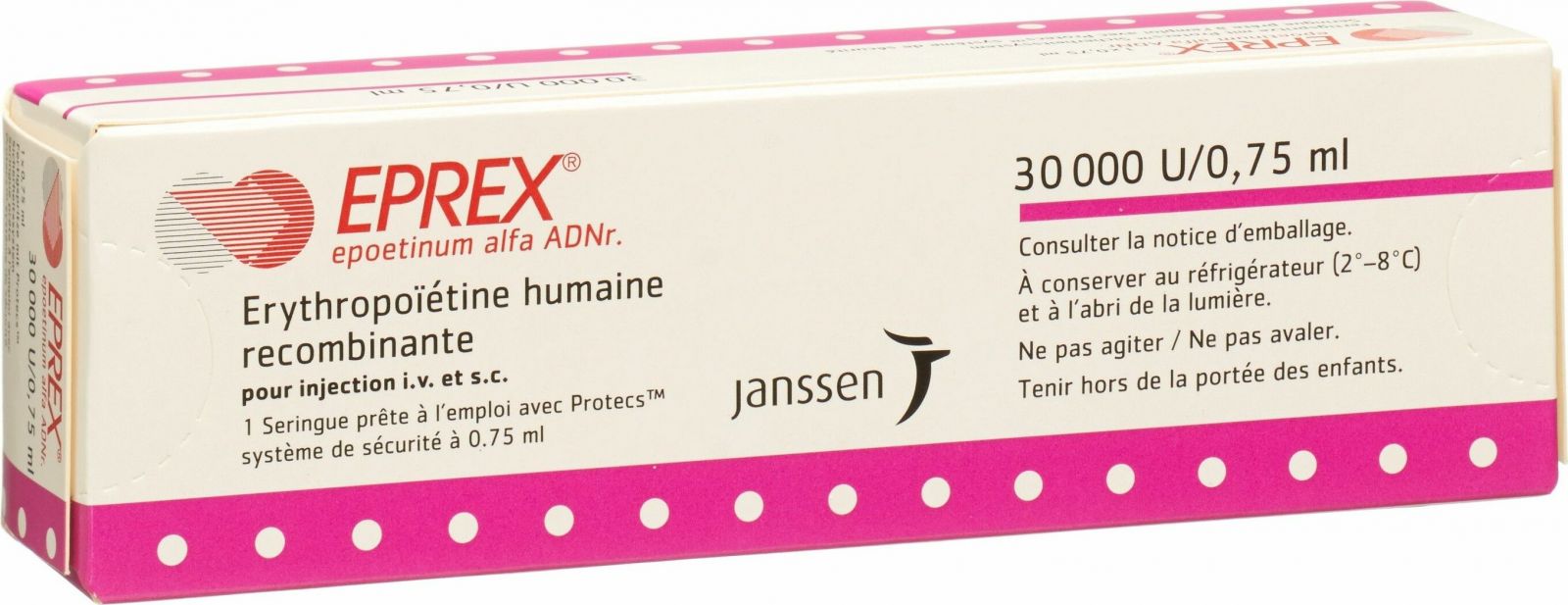 Eprex 30000 E/0.75ml (protecs) Fertigspritze 0.75ml in der Adler Apotheke