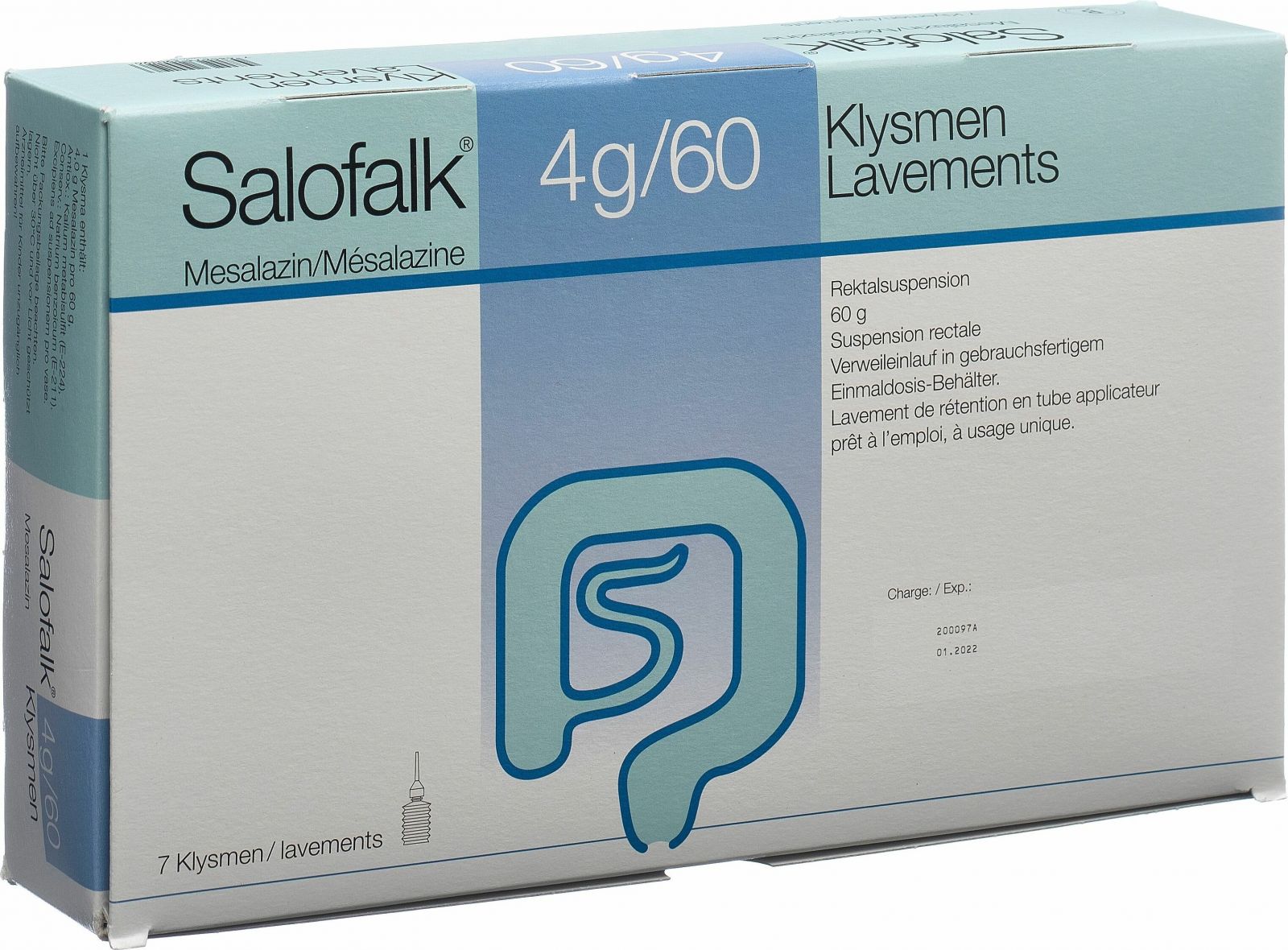 Salofalk Klysmen 4g 7 Stück in der Adler Apotheke