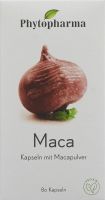 Product picture of Phytopharma Maca Kapseln 409mg Pflanzlich 80 Stück