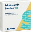 Produktbild von Trimipramin Sandoz 25 Tabletten 25mg 50 Stück