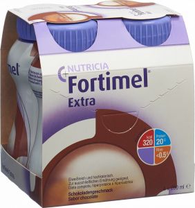 Produktbild von Fortimel Extra Schokolade 4x 200ml