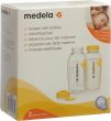 Product picture of Medela Milchflasche 250ml 2 Stück bedruckt mit Deckel