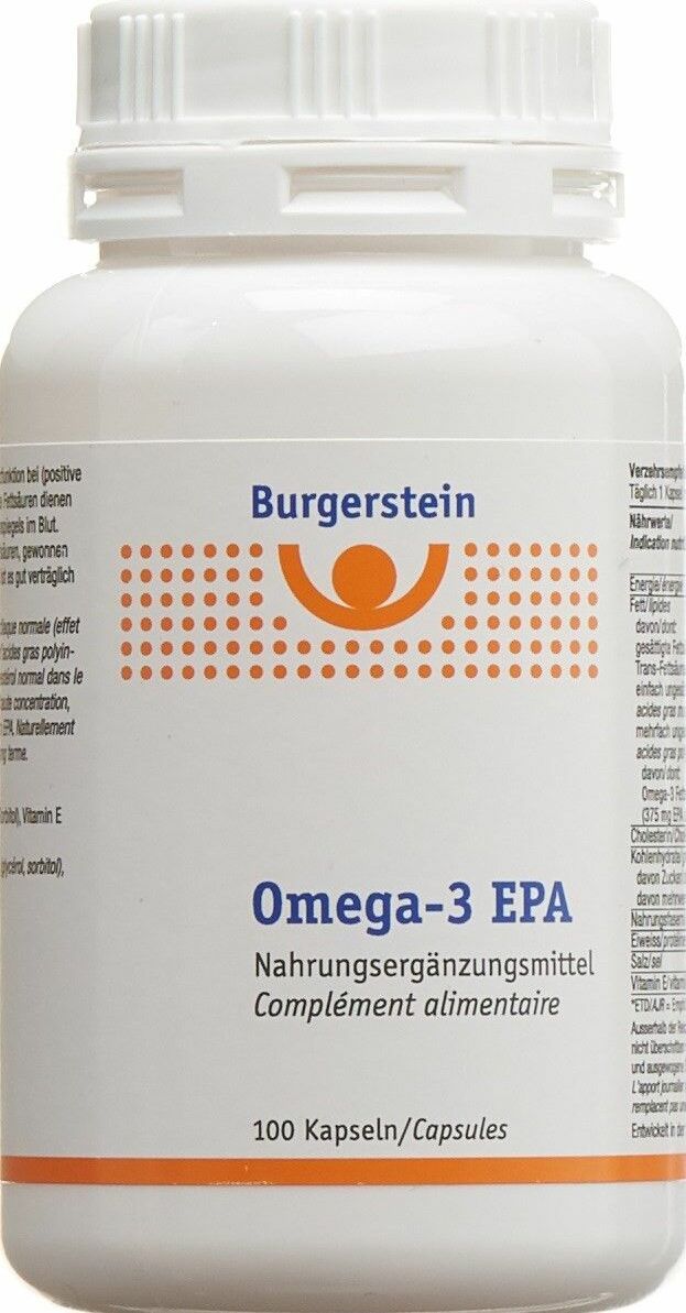 Burgerstein Omega3 EPA 100 Kapseln in der Adler Apotheke