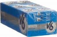 Produktbild von V6 White Freshmint Kaugummi Box