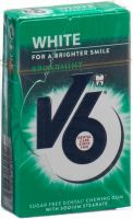 Produktbild von V6 White Kaugummi Spearmint Box