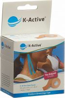 Produktbild von K-active Kinesio Tape 5cmx5m Beige Wasserabweisend