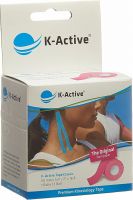 Produktbild von K-active Kinesio Tape 5cmx5m Pink Wasserabweisend