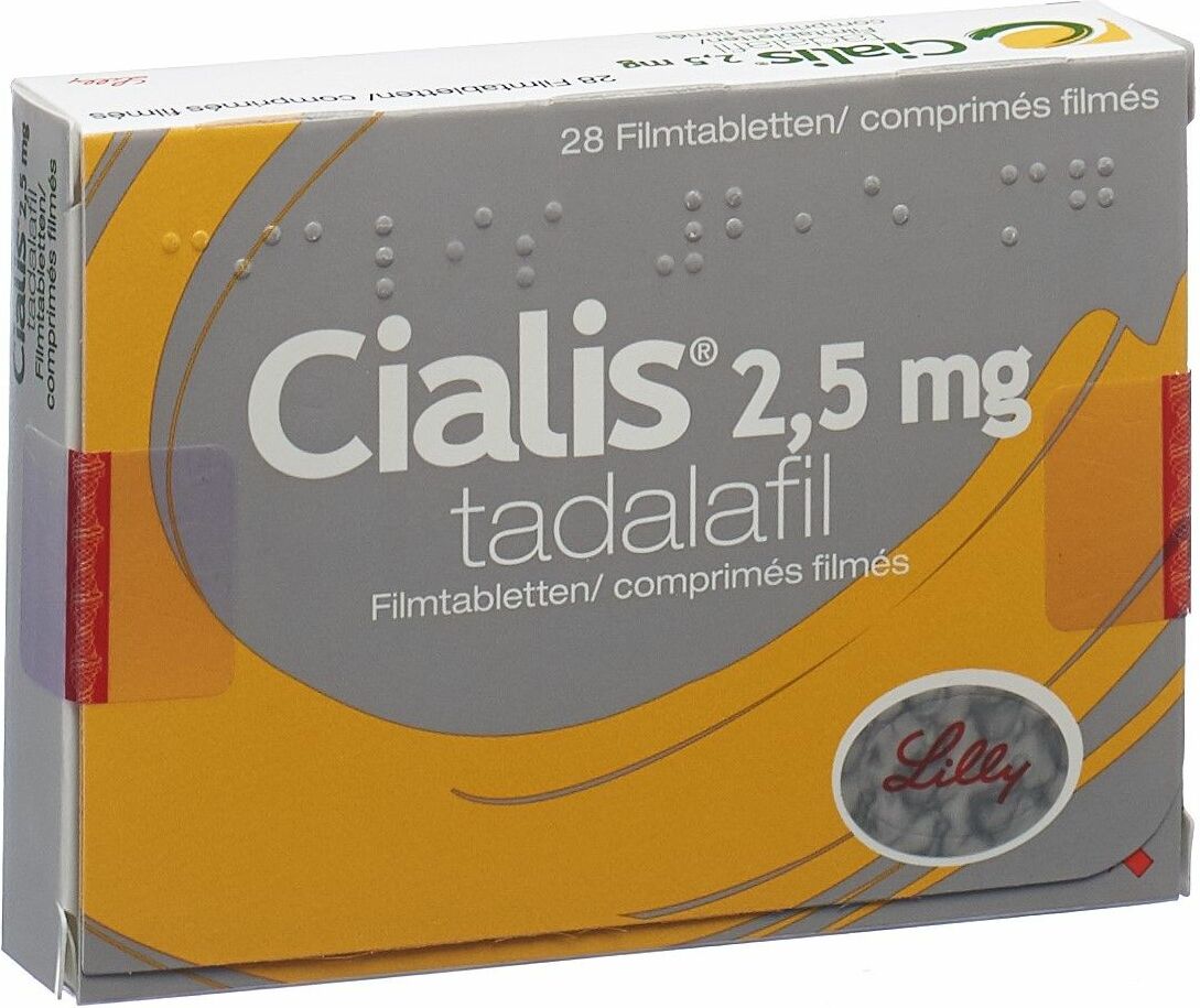 Cialis Filmtabletten 2.5mg 28 Stück in der Adler Apotheke