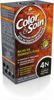 Produktbild von Color Et Soin Coloration Chatain Naturel 4n 135ml