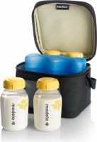 Produktbild von Medela Kühltasche 4 Milchflaschen (150ml) 1 Kühlelement