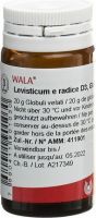 Produktbild von Wala Levisticum E Radice Globuli D 3 Flasche 20g