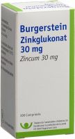Immagine del prodotto Burgerstein Zinkglukonat Tabletten 30mg 100 Stück