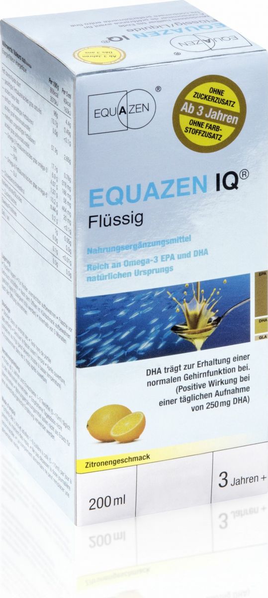 Equazen IQ Limone liquido 200ml in der Adler Apotheke