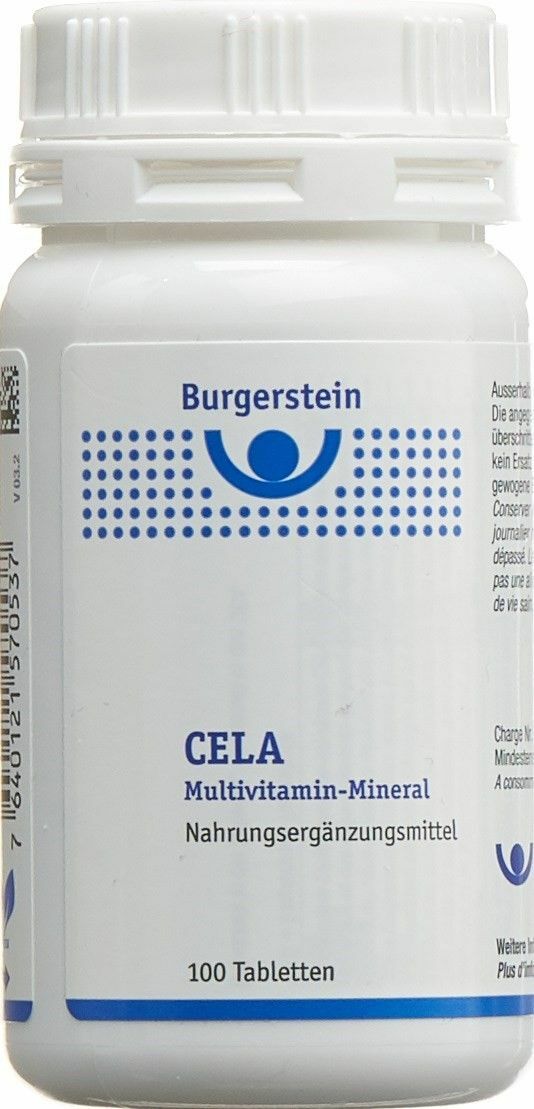 Burgerstein CELA MultivitaminMineral 100 Tabletten in der Adler Apotheke