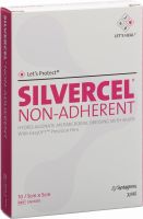 Produktbild von Let’s Protect Silvercel Non-Adherent Wundauflage 5x5cm 10 Stück