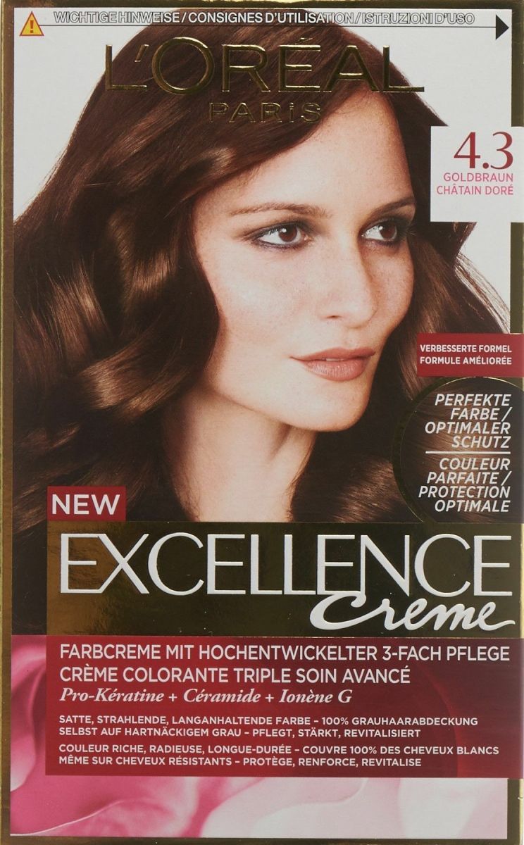 Excellence Color Creme Goldbraun in der Adler Apotheke Excellence Color Creme Goldbraun in der Adler Apotheke