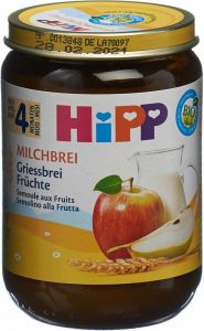 Produktbild von Hipp Milchbrei Griessbrei Früchte 190g