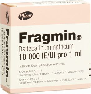 Image du produit Fragmin Injektionslösung 10000 E/ml 10 Ampullen 1ml