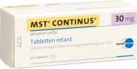 Produktbild von Mst Continus Retard Tabletten 30mg 60 Stück