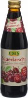 Produktbild von Eden Sauerkir Muttersaft ohne Zucker Unverdue Bio 330ml