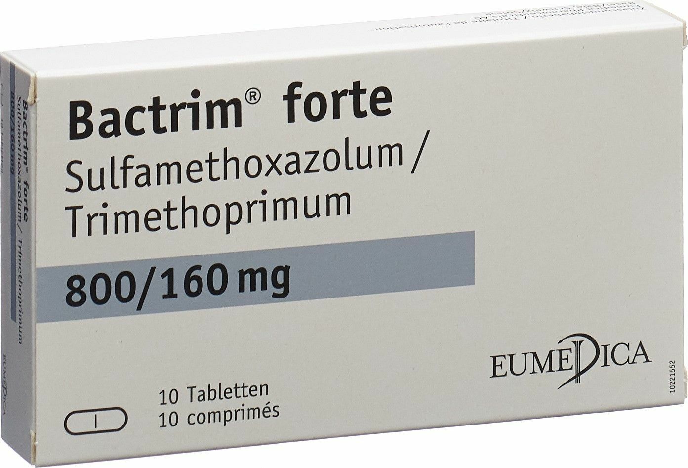 Bactrim Forte Tabletten 960mg 10 Stück in der Adler Apotheke