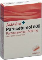Image du produit Amavita Paracetamol Tabletten 500mg 20 Stück