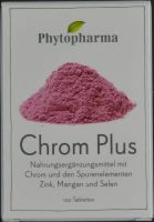Produktbild von Phytopharma Chrom Plus Tabletten 100 Stück