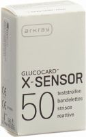 Produktbild von Glucocard X-Sensor Teststreifen 50 Stück