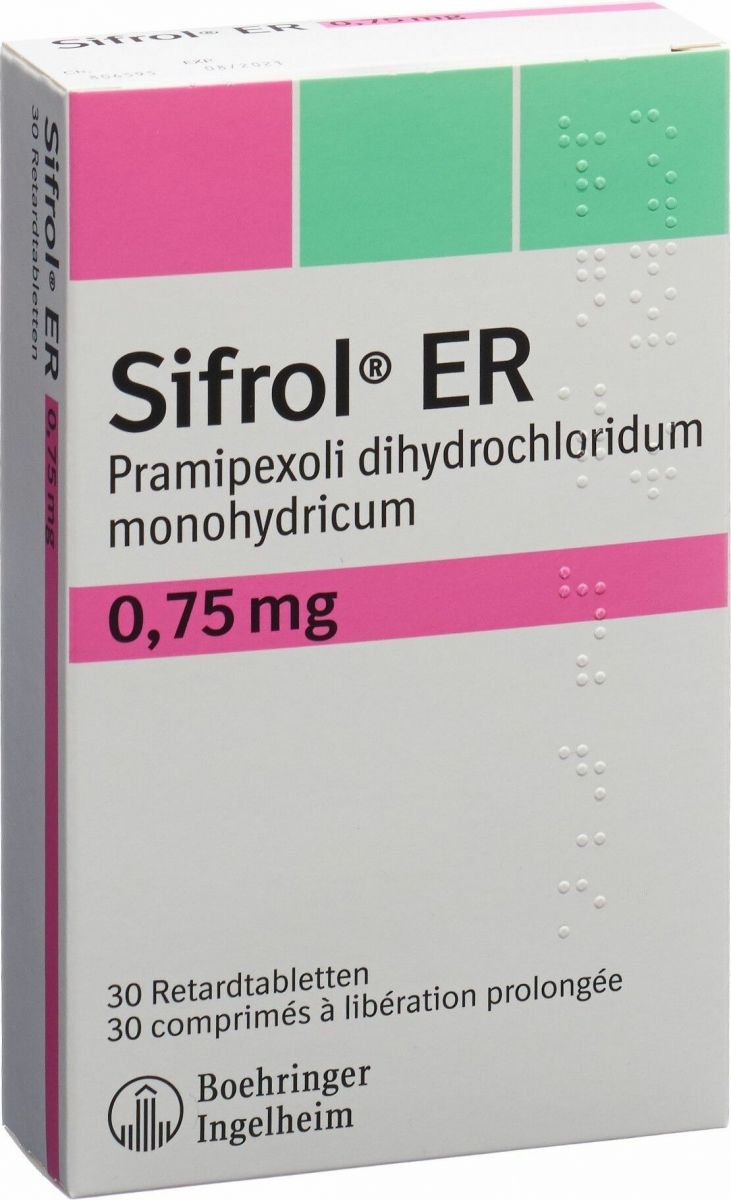 Sifrol ER Retard Tabletten 0 75mg 30 St ck In Der Adler Apotheke
