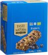 Produktbild von Taste Of Nature Riegel Blueberry 16x 40g