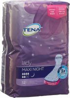 Produktbild von Tena Lady Maxi Night Einlagen 12 Stück