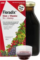 Image du produit Floradix Vitamines + fer organique jus bouteille 500ml