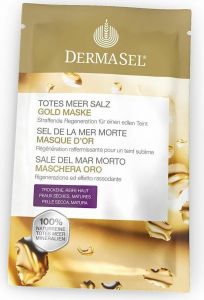 Produktbild von DermaSel Totes Meer Gold Maske 12ml