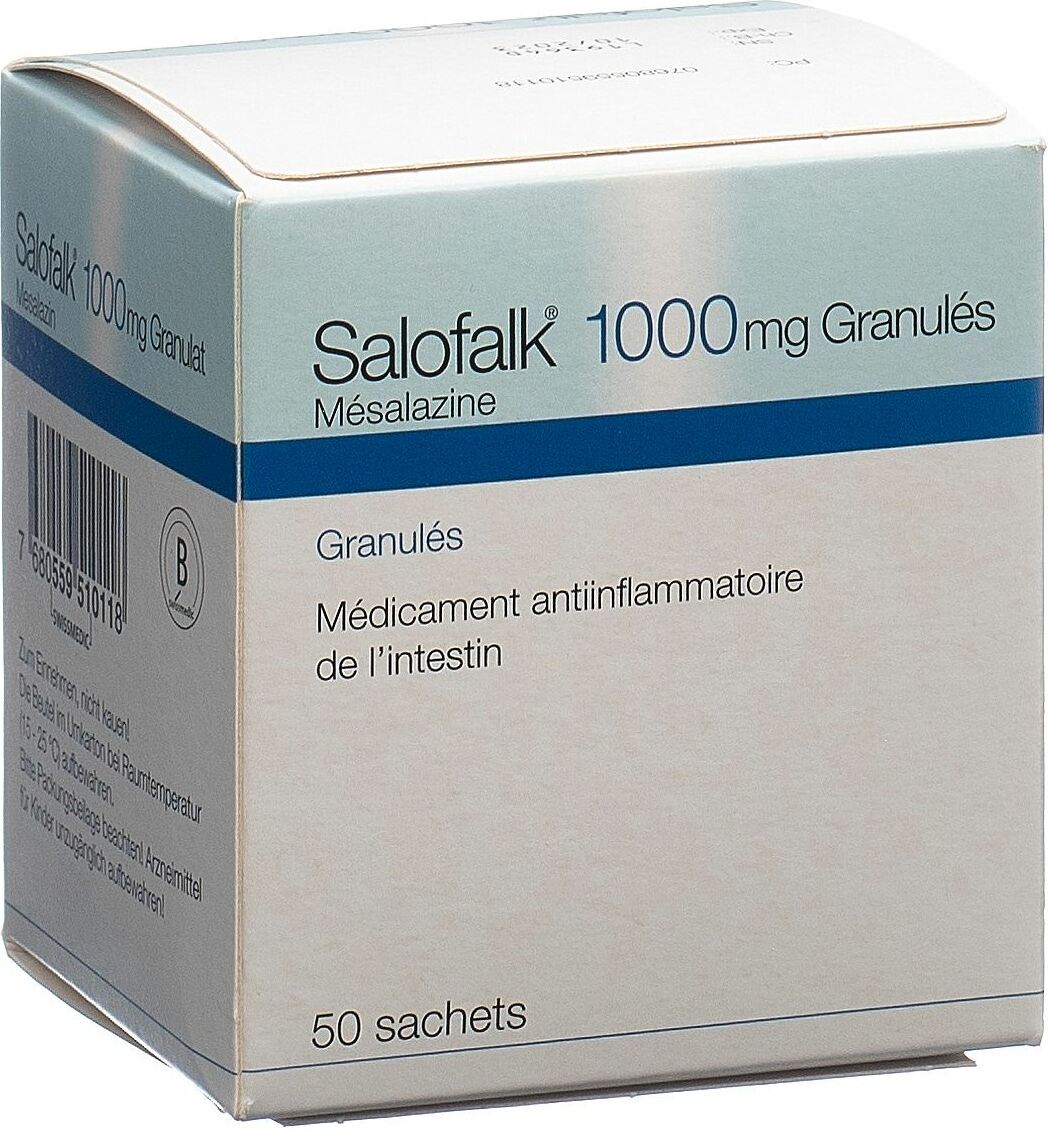 Salofalk Granulat 1000mg Beutel 50 Stück in der Adler Apotheke