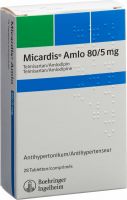 Produktbild von Micardis Amlo Tabletten 80/5mg 28 Stück